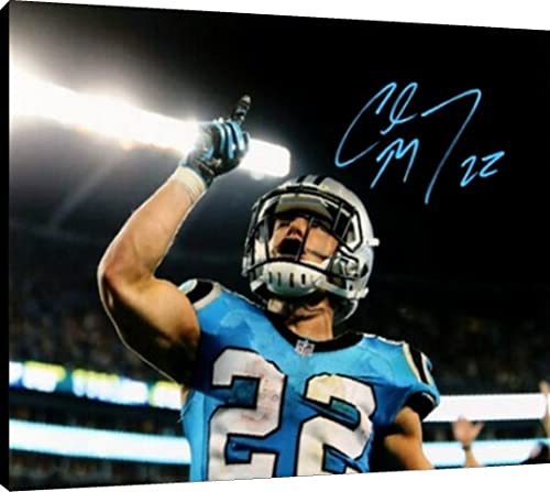 Shop Christian McCaffrey Carolina Panthers Signed Black Custom Jersey