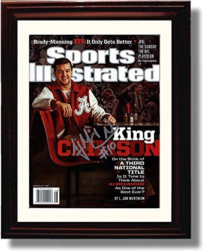 Unframed 'King Crimson' AJ McCarron Alabama Football SI Autograph Promo  Photo