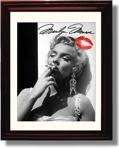 Unframed Marilyn Monroe Autograph Promo Print Unframed Print - Movies FSP - Unframed   