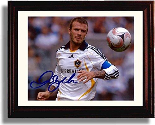 Unframed David Beckham - LA Galaxy Autograph Promo Print Unframed Print - Soccer FSP - Unframed   