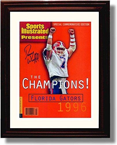 Unframed 1996 Danny Wuerffel Florida Gators Commemorative SI Autograph Promo Print Unframed Print - College Football FSP - Unframed   