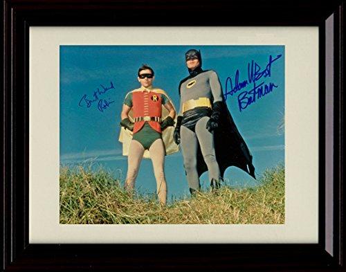 Unframed Adam West & Burt Ward Autograph Promo Print - Batman & Robin Unframed Print - Television FSP - Unframed   