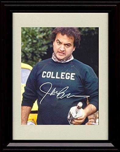 8x10 Framed John Belushi - Bluto - Autograph Promo Print - Animal House Framed Print - Movies FSP - Framed   