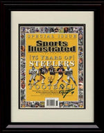 Unframed Pittsburgh Steelers Commemorative SI Autograph Promo Print Unframed Print - Pro Football FSP - Unframed   