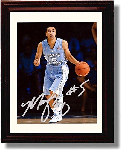 Unframed Marcus Paige Autograph Promo Print - North Carolina Tar Heels Unframed Print - College Basketball FSP - Unframed   