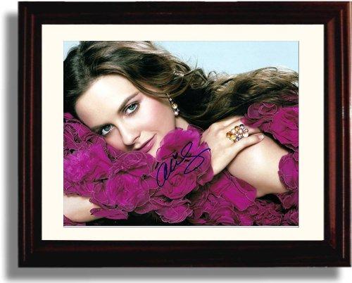 Unframed Alicia Silverstone Autograph Promo Print - Red Unframed Print - Movies FSP - Unframed   