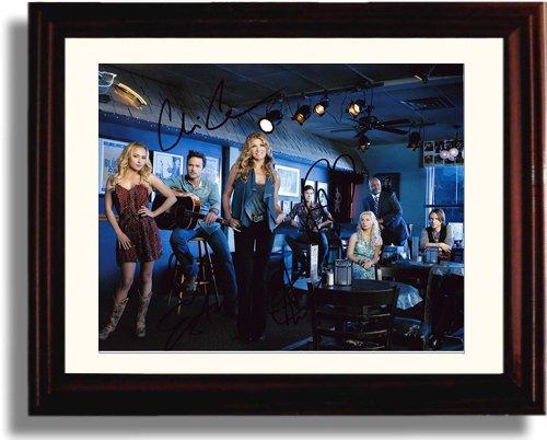 8x10 Framed Nashville Autograph Promo Print - Cast Signed Framed Print - Television FSP - Framed   