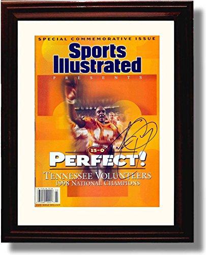 Unframed Tennessee Vols 1998 National Champs Tee Martin Autograph Promo Print Unframed Print - College Football FSP - Unframed   