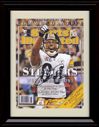 Unframed Hines Ward - Pittsburgh Steelers SI Autograph Promo Print - Champs! Unframed Print - Pro Football FSP - Unframed   