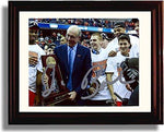 Unframed Syracuse Jim Boeheim "NCAA Trophy" 2003 Championship Autograph Promo Print Unframed Print - College Basketball FSP - Unframed   