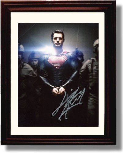 Unframed Henry Cavill Autograph Promo Print - Superman Unframed Print - Movies FSP - Unframed   