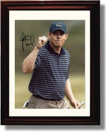 Unframed Justin Leonard Autograph Promo Print Unframed Print - Golf FSP - Unframed   