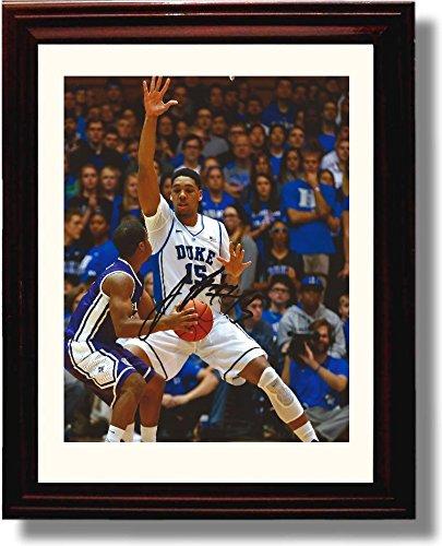 Unframed Jahil Okafor Autograph Promo Print - Duke Blue Devils Unframed Print - College Basketball FSP - Unframed   