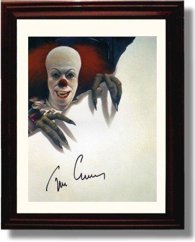 Unframed Tim Curry Autograph Promo Print - It Unframed Print - Movies FSP - Unframed   