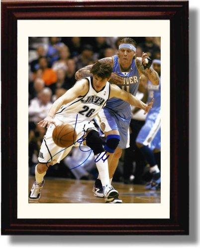 Unframed Kyle Korver Autograph Promo Print - Utah Jazz Unframed Print - Pro Basketball FSP - Unframed   