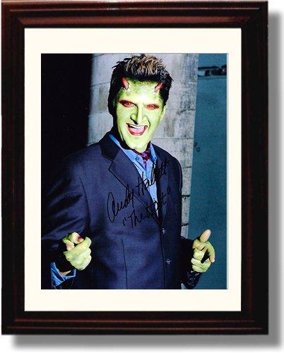 Unframed Andy Hallett Autograph Promo Print Unframed Print - Television FSP - Unframed   