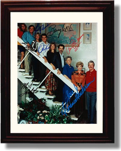 Unframed Brady Bunch Autograph Promo Print - Cast Signed Unframed Print - Television FSP - Unframed   