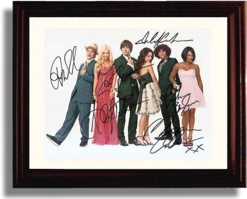 Unframed High School Musical Autograph Promo Print - High School Musical Cast Unframed Print - Television FSP - Unframed   