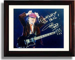 Unframed Angus Young of ACDC Autograph Promo Print Unframed Print - Music FSP - Unframed   