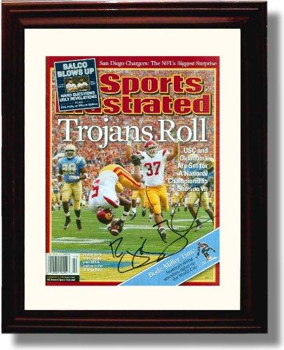 Unframed USC Trojans "Trojans Roll" National Champs Reggie Bush SI Autograph Print Unframed Print - College Football FSP - Unframed   