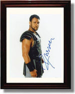 Unframed Russell Crowe and Connie Nelson Autograph Promo Print - Gladiator Unframed Print - Movies FSP - Unframed   