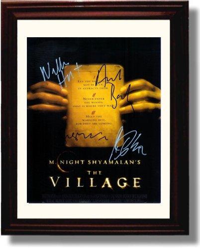 Unframed Cast of the Village Autograph Promo Print - The Village Unframed Print - Movies FSP - Unframed   