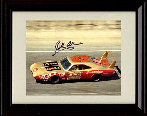 Unframed Bobby Allison Autograph Promo Print - 3x Daytona 500 Winner 1978, 1982, and 1988 Unframed Print - NASCAR FSP - Unframed   