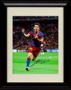 Unframed Lionel Messi Autograph Promo Print - Great Ever? - Spanish Club Barcelona Unframed Print - Soccer FSP - Unframed   