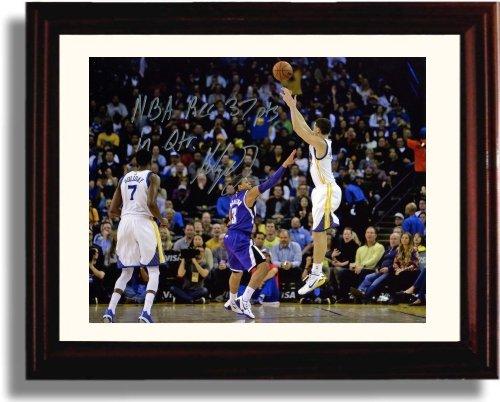 Unframed Klay Thompson Autograph Promo Print - Golden State Warriors Unframed Print - Pro Basketball FSP - Unframed   