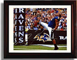 Unframed Ray Lewis - Baltimore Ravens Celebration Autograph Print Unframed Print - Pro Football FSP - Unframed   