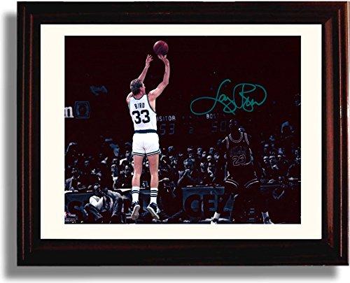 Unframed Larry Bird - Boston Celtics "Larry Legend" Autograph Promo Print Unframed Print - Pro Basketball FSP - Unframed   