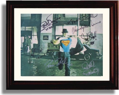 Unframed Cast of Superman Autograph Promo Print - Superman Unframed Print - Movies FSP - Unframed   