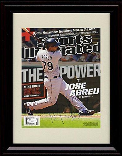 Framed 8x10 Jose Abreu SI Autograph Replica Print Framed Print - Baseball FSP - Framed   