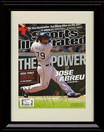 Unframed Jose Abreu SI Autograph Replica Print Unframed Print - Baseball FSP - Unframed   