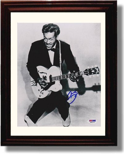 Unframed Chuck Berry Autograph Promo Print Unframed Print - Music FSP - Unframed   