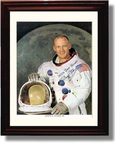 Unframed Buzz Aldrin Autograph Promo Print Unframed Print - History FSP - Unframed   