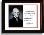 Unframed Thomas Jefferson Autograph Promo Print - Presidential Quote Unframed Print - History FSP - Unframed   