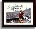 16x20 Framed 49ers Dwight Clark "The Catch" Autograph Promo Print Gallery Print - Pro Football FSP - Gallery Framed   