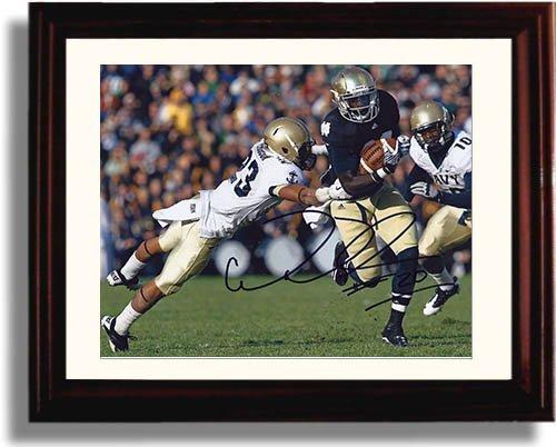 Framed 8x10 Cierre Wood Autograph Promo Print - Notre Dame Fighting Irish Framed Print - College Football FSP - Framed   