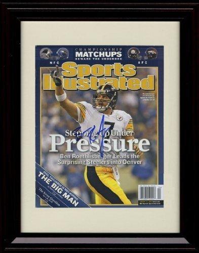 Unframed Ben Roethlisberger - Pittsburgh Steelers SI Autograph Print Unframed Print - Pro Football FSP - Unframed   