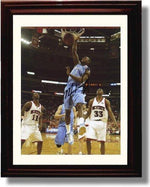 Unframed Marcus Ginyard Autograph Promo Print - North Carolina Tarheels Unframed Print - College Basketball FSP - Unframed   