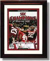 Unframed Alabama Crimson Tide - McClain & Ingram "The Battle for No. 1" 2009 Commemorative Autograph Unframed Print - College Football FSP - Unframed   