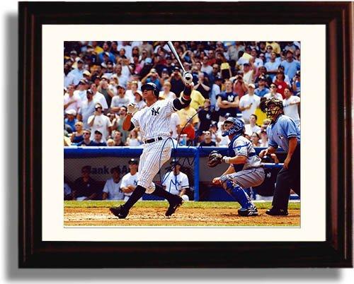 Unframed Alex Rodriquez Autograph Replica Print - A-Bomb! Unframed Print - Baseball FSP - Unframed   