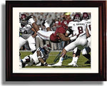 Framed 8x10 J Allen Framed 8x10 Autograph Promo Print - Alabama Superman Sack! Framed Print - College Football FSP - Framed   