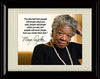 Unframed Maya Angelou - Inspirational Quote - You You Make Them Feel Unframed Print - History FSP - Unframed   