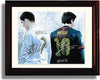 Unframed Lionel Messi & Ronaldo Autograph Promo Print Unframed Print - Soccer FSP - Unframed   