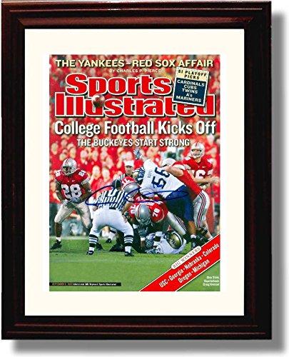 Framed 8x10 Ohio State 2003 Craig Krenzel "The Buckeyes Start Strong" SI Autograph Framed Print - College Football FSP - Framed   