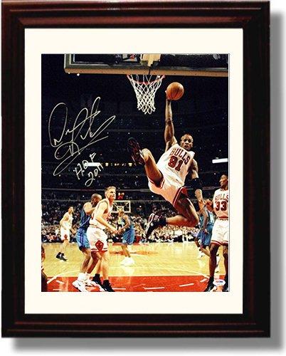 Unframed Dennis Rodman Autograph Promo Print Unframed Print - Pro Basketball FSP - Unframed   