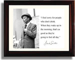 Unframed Frank Sinatra Quote - Autograph Promo Print Unframed Print - Music FSP - Unframed   