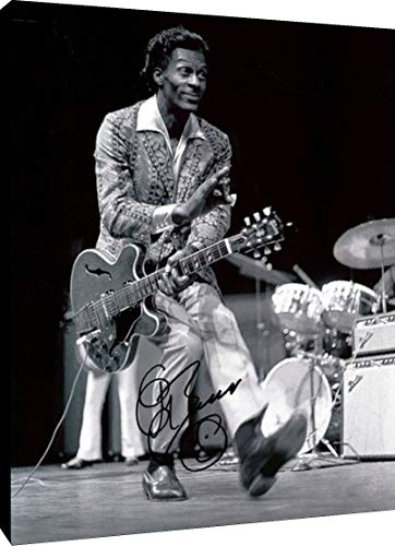 Photoboard Wall Art:  Chuck Berry Autograph Print Photoboard - Music FSP - Photoboard   